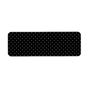 Die Farbe der Polka-Punkte auf schwarzem Klick anp