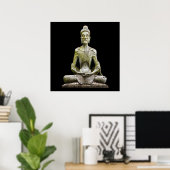 Die Farbe des Buddha-Posters Poster (Heimbüro)