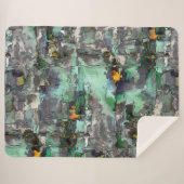 Die Farbe des Felsens, das minzgrün bis grau domin Sherpadecke (Vorderseite (Horizontal))