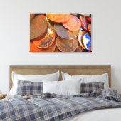 Die Farbe des Geldes Leinwanddruck (Insitu (Schlafzimmer))