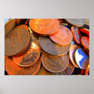 Die Farbe des Geldes Poster