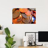 Die Farbe des Geldes Poster (Heimbüro)