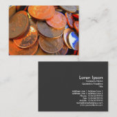 Die Farbe des Geldes Visitenkarte (Vorne/Hinten)