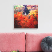Die Farbe des Herbstes ändert sich Leinwanddruck (Insitu (Wohnzimmer))