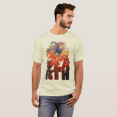 Die Farbe des Herbstes ändert sich T-Shirt (Vorne ganz)
