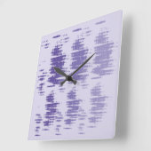 die Farbe des Lichtschattens Sonne durch Masanser Quadratische Wanduhr (Winkel)