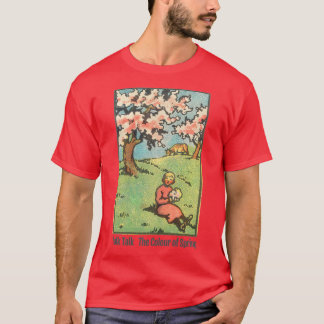 Die Farbe des ursprünglichen Retrodesigns T-Shirt