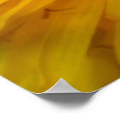 Die Farbe Gelb Poster (Ecke)