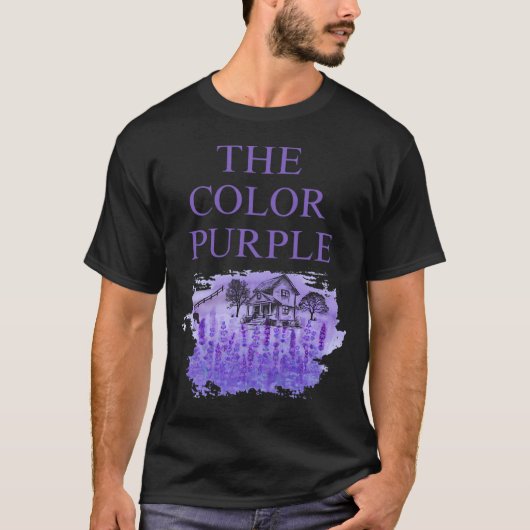 Die Farbe Lila T-Shirt (Vorderseite)