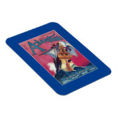 "Die Farbe seiner Stiefel von W. C. Tuttle" Magnet (Rechte Seite)