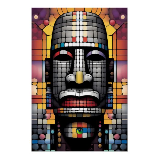 Die Farbe von RapaNui Poster (Vorderseite)