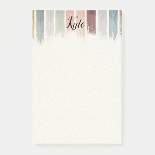 Die Farben der Erde nach den Notizen (Vorderseite)