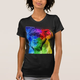 Die Farben der Liebe sind ein Pitbull T-Shirt