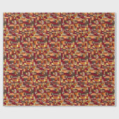 Die Farben der Natur warmer Erde Geschenkpapier (Flach)