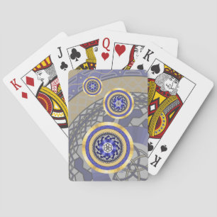 Die Farben der neuen, klassischen Spielkarten