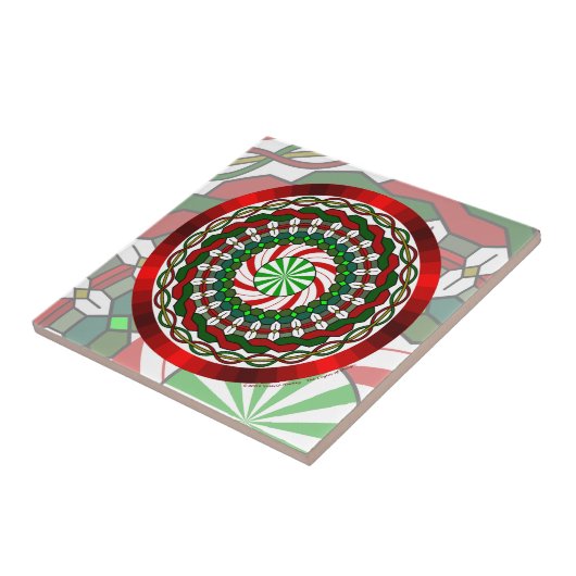 Die Farben der Weihnachtsstühle Fliese (Seite)