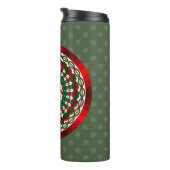 Die Farben der Weihnachtswärme Thermosbecher (Nach rechts gedreht)