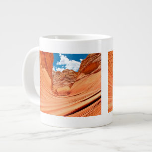 Die Farben der Welle Jumbo-Tasse