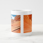 Die Farben der Welle Jumbo-Tasse (Vorderseite)