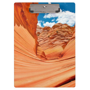 Die Farben der Welle Klemmbrett