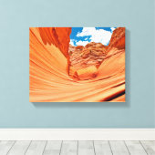 Die Farben der Welle Leinwanddruck (Insitu (Holzboden))