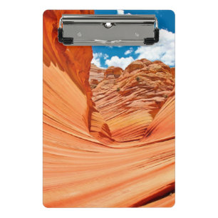 Die Farben der Welle Mini Klemmbrett