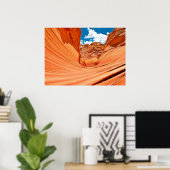 Die Farben der Welle Poster (Heimbüro)