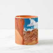 Die Farben der Welle Tasse (Zentrum)
