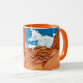 Die Farben der Welle Tasse (VorderseiteRechts)