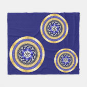 Die Farben des Fleece Blankets in den neuen Jahren (Vorderseite (Horizontal))