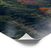 Die Farben des Herbstes in den Alpen Poster (Ecke)