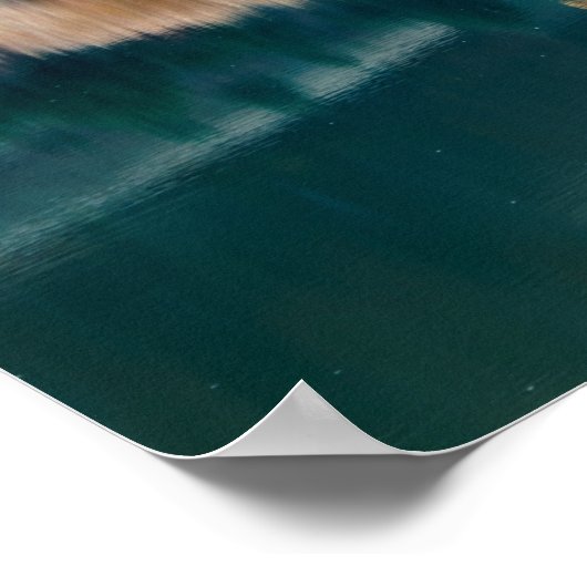 Die Farben des Herbstes Poster (Ecke)