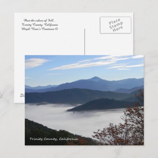 Die Farben des Herbstes... Postkarte (Vorne/Hinten)