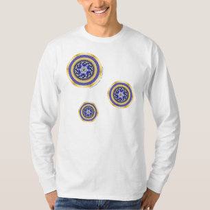 Die Farben des Neujahrs-Männer-Licht-Shirts T-Shirt