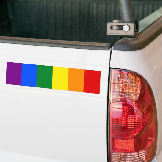 Die Farben des Regenbogens Autoaufkleber (Auf Lkw)