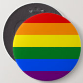 Die Farben des Regenbogens Button (Vorne & Hinten)