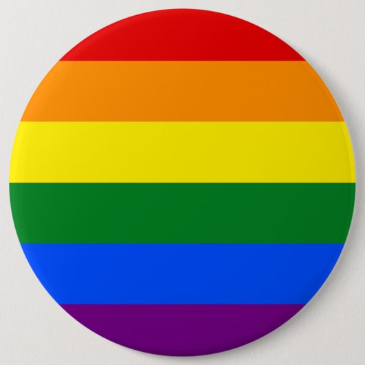 Die Farben des Regenbogens Button (Vorderseite)