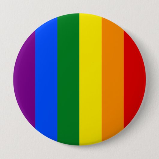 Die Farben des Regenbogens Button (Vorderseite)