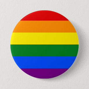Die Farben des Regenbogens Button