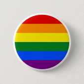 Die Farben des Regenbogens Button (Vorderseite)