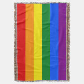 Die Farben des Regenbogens Decke (Vorderseite Vertikal)