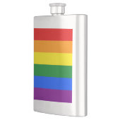 Die Farben des Regenbogens Flachmann (Links)