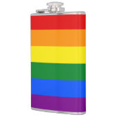 Die Farben des Regenbogens Flachmann (Links)