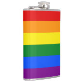 Die Farben des Regenbogens Flachmann (Rechts)
