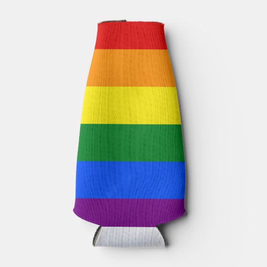 Die Farben des Regenbogens Flaschenkühler (Vorderseite)