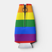 Die Farben des Regenbogens Flaschenkühler (Rückseite)