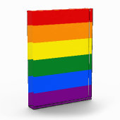 Die Farben des Regenbogens Fotoblock (Links)