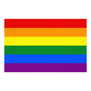 Die Farben des Regenbogens Fotodruck