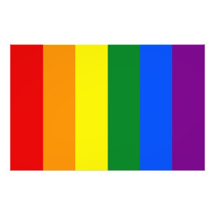 Die Farben des Regenbogens Fotodruck