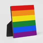 Die Farben des Regenbogens Fotoplatte (Vorderseite)